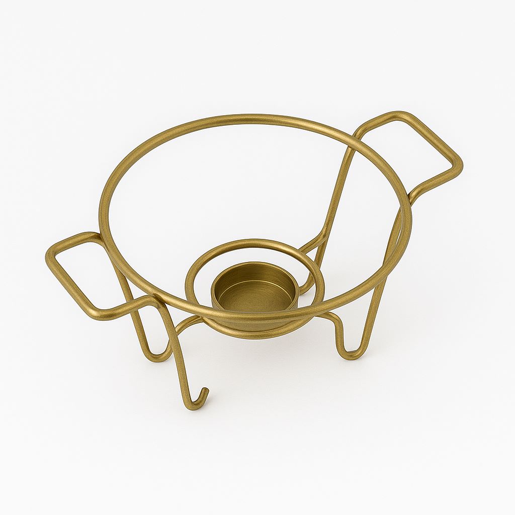 Elegant Gold & Black Chafing Dish - Image 5