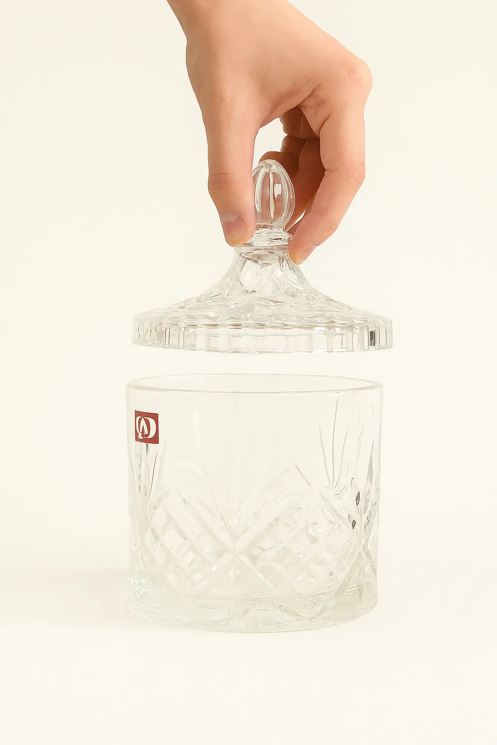 Crystal Elegance Storage Jar - Image 2