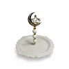 Ramadan Tray with Bead Medium Beige