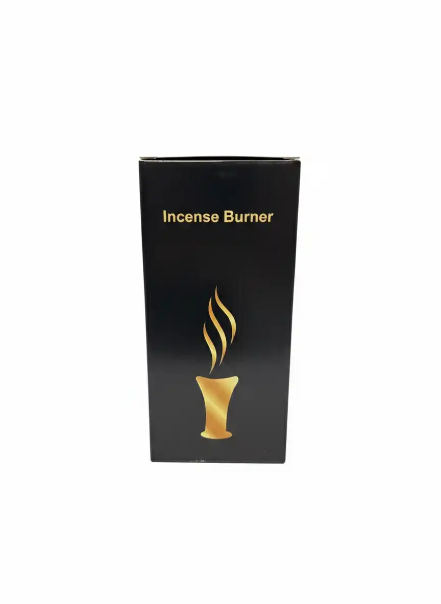 Crystal & Gold Modern Bakhoor Burner - Image 2