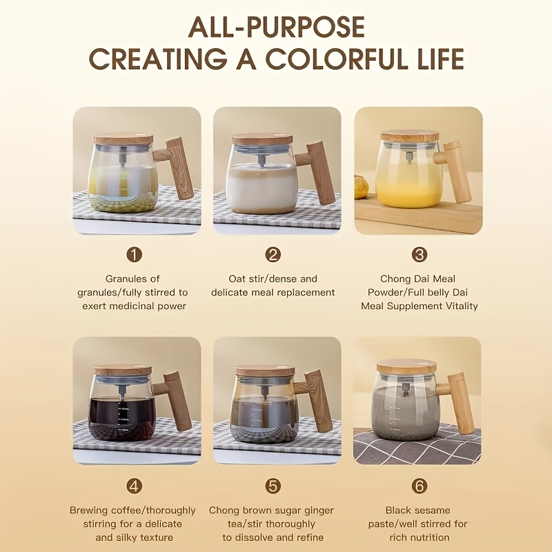 Narenkang Smart Stir Coffee Cup - Image 3