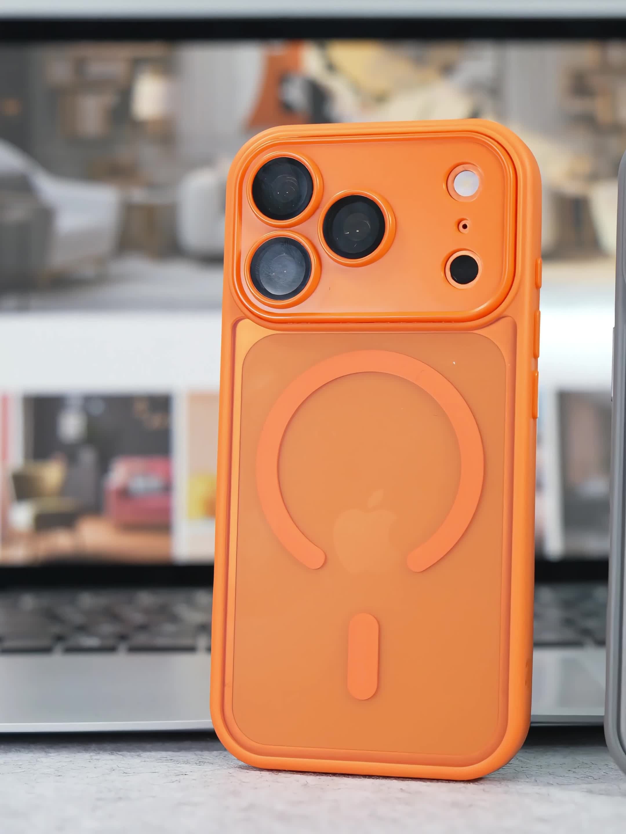 Phone Case - Luxury Magnetic Wireless Charge Phone Case Suitable for Iphone 17 Pro Max Air 16 15 14 13 12 11 Pro Max Plus Matte Translucent Hard Back Armor Shockproof Camera Lens Protection Cover - Image 11