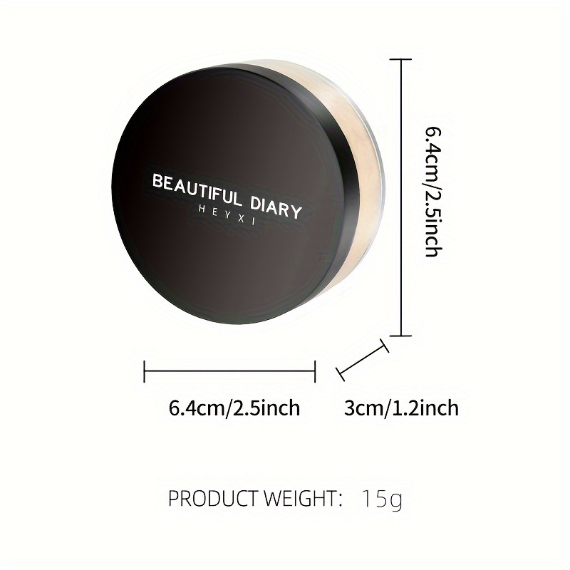 Comely YXI Han Setting Powder, Translucent Powder for Oil Control, Contouring, loss powder Long-Lasting Makeup - Image 6