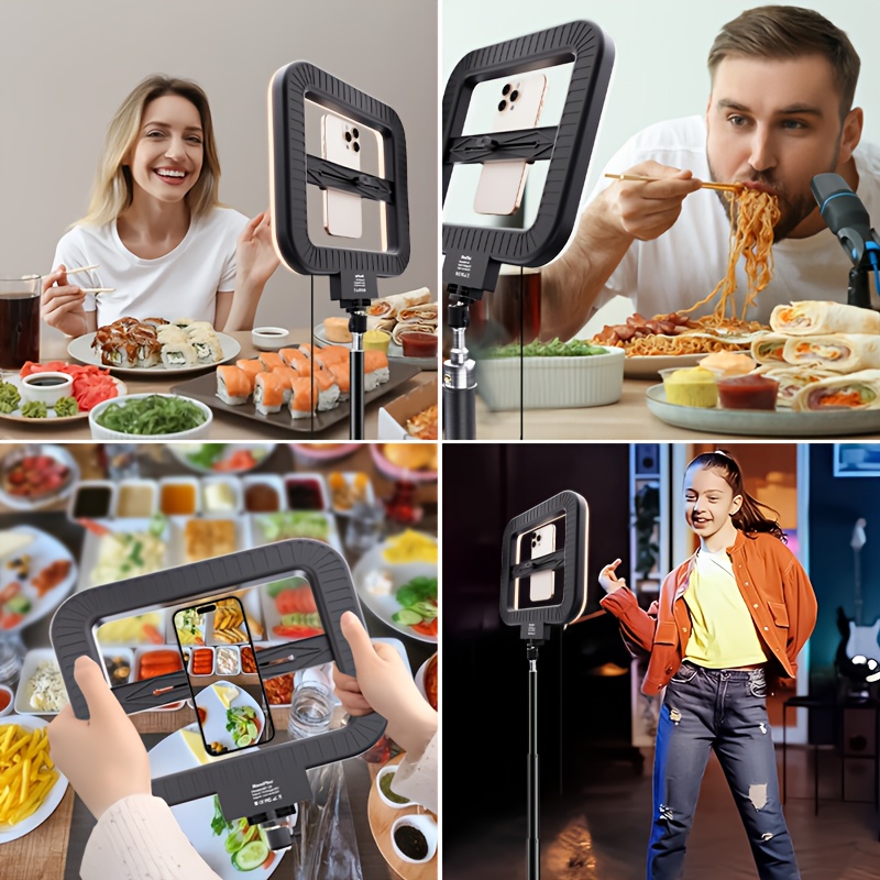 adjustable LED studio fill light for phones. - Image 10