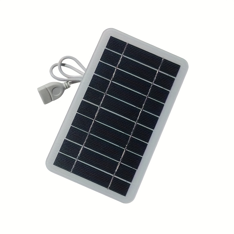 Portable Solar Charger with USB Output – Outdoor Power Bank with Flashlight & Fan for Camping - Image 6