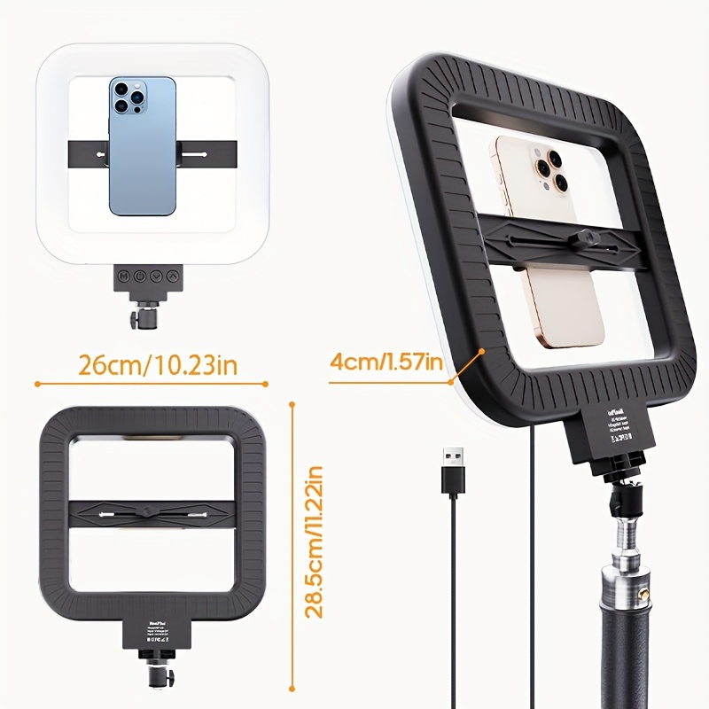 adjustable LED studio fill light for phones. - Image 2