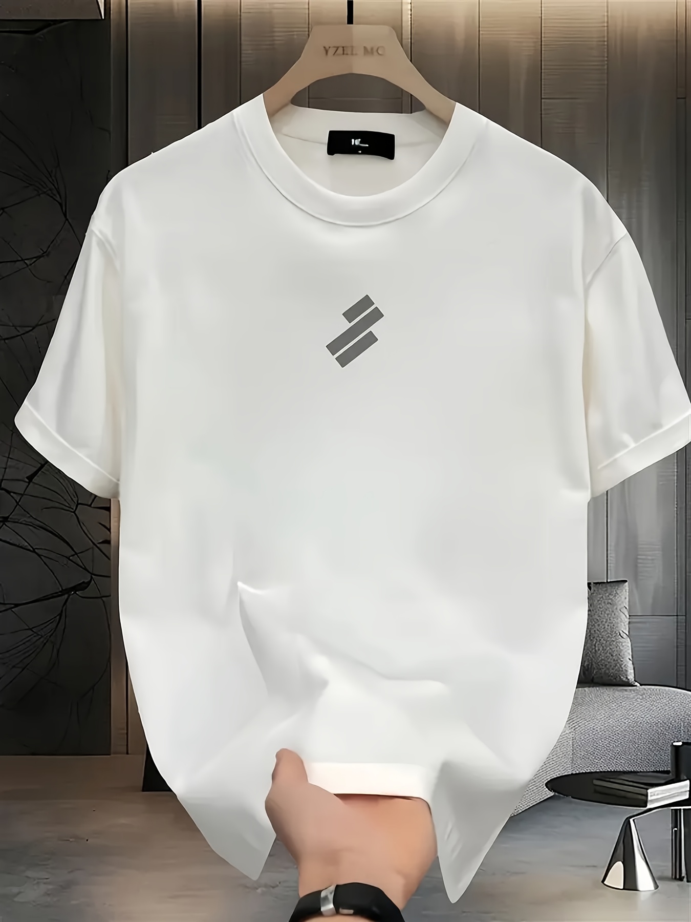 Men's Korean Japanese Style Printed Short Sleeve T-Shirt, Versatile Summer Top - Image 3