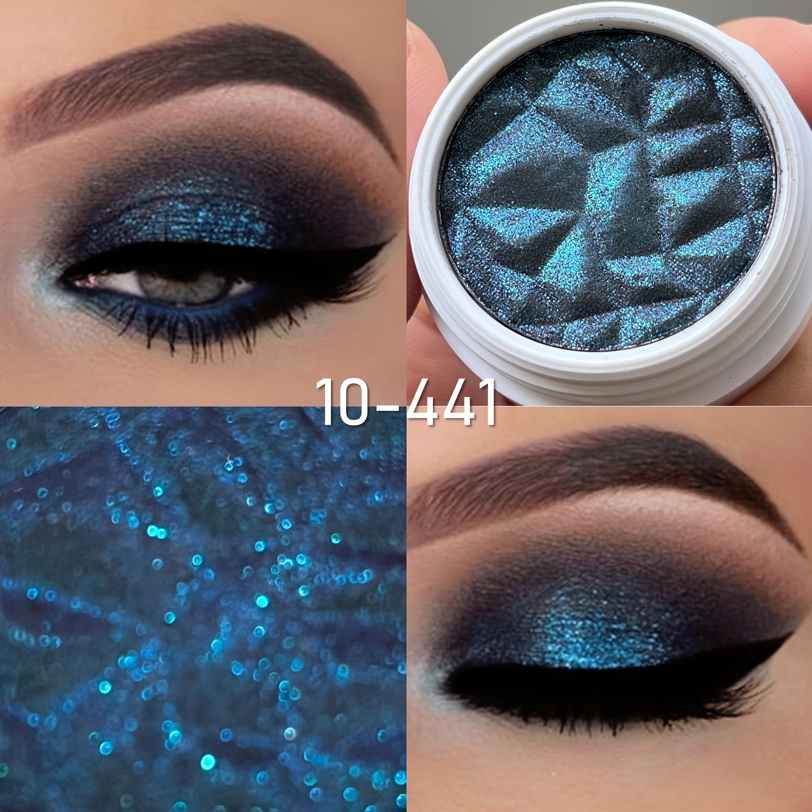 PECOLOV Comely Single-Shade Highlighter Shadow – Easy, Sparkling Finish - Image 11