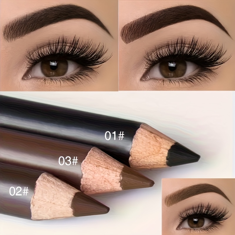 3 Set Eye Pencil Comely Waterproof , Long Lasting Use Also For Brows - Image 4