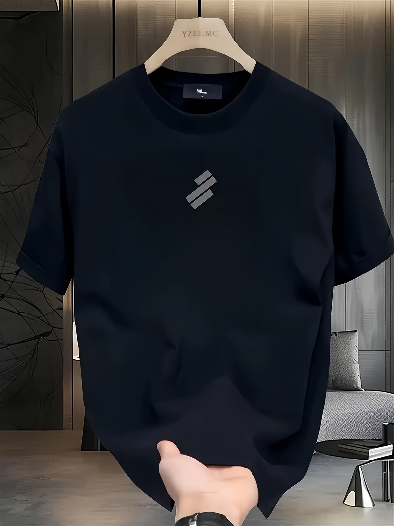 Men's Korean Japanese Style Printed Short Sleeve T-Shirt, Versatile Summer Top - Image 2