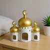 Islamic-Inspired Golden Roof Decor.