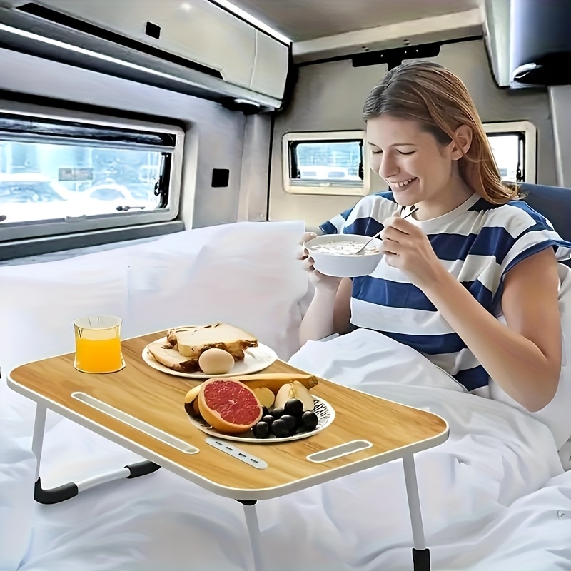 Portable Folding Laptop Desk – Large Bed Table for Study, Work & Reading - Image 8