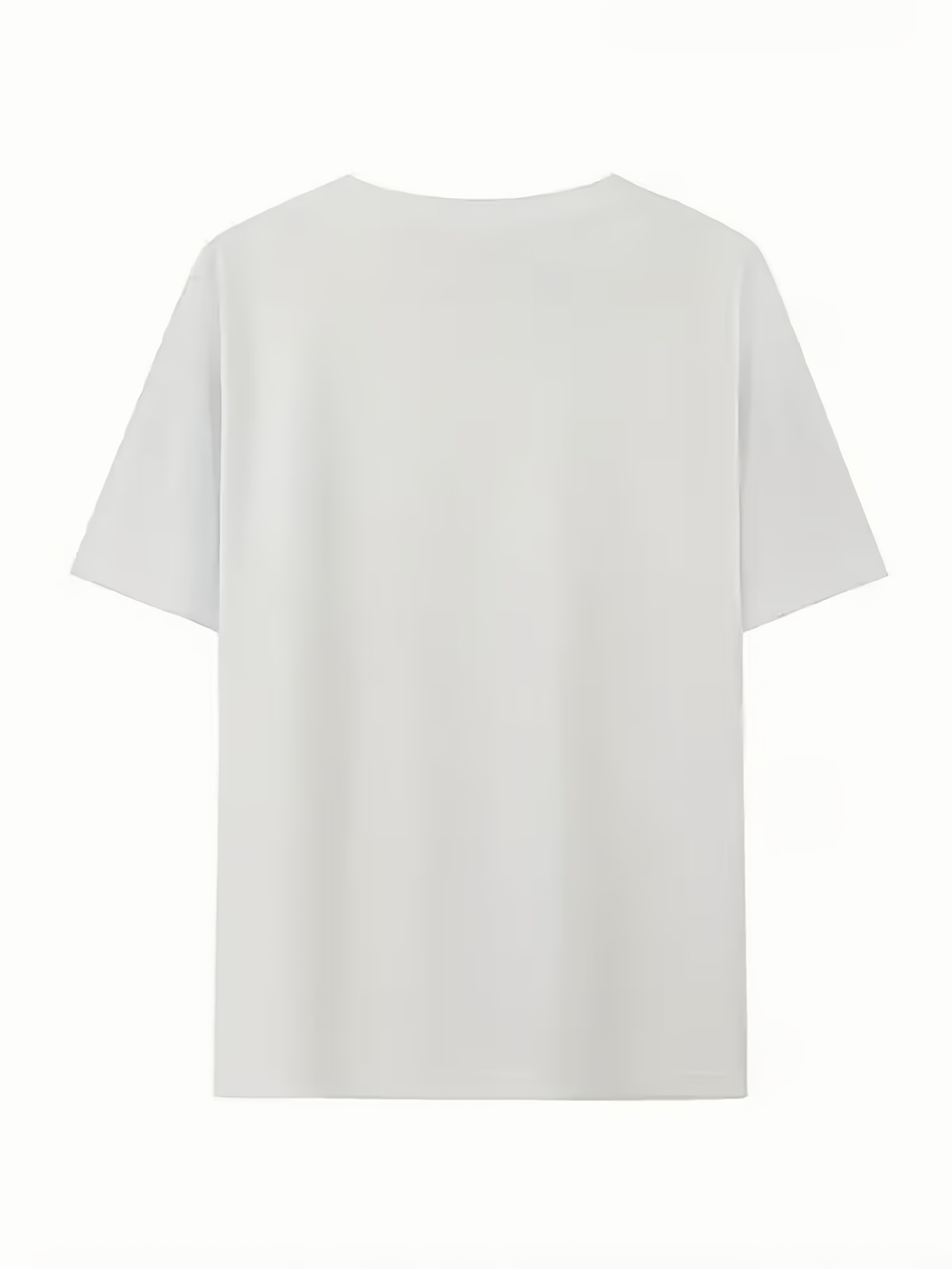 Men's Korean Japanese Style Printed Short Sleeve T-Shirt, Versatile Summer Top - Image 6