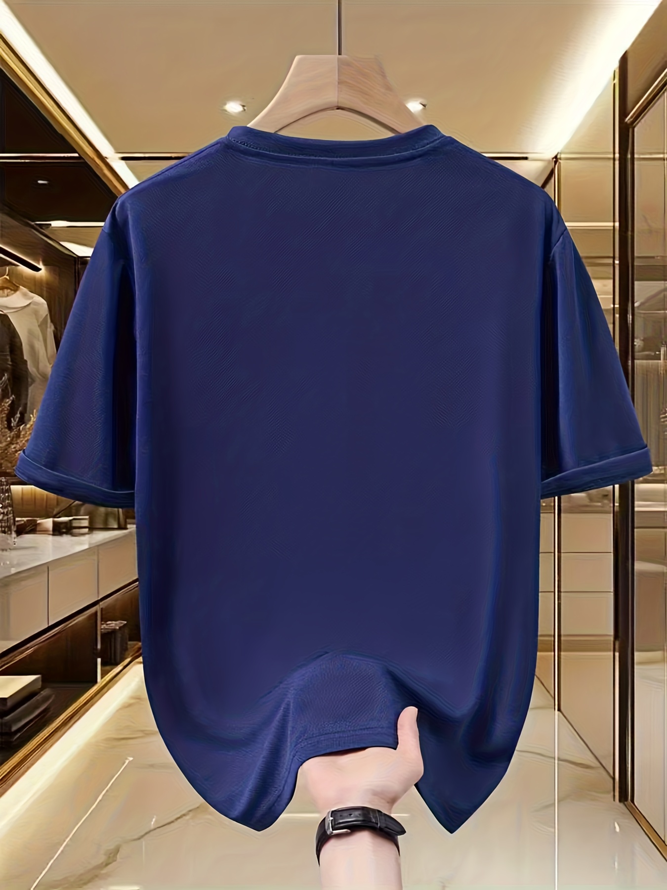 Men's Korean Japanese Style Printed Short Sleeve T-Shirt, Versatile Summer Top - Image 4