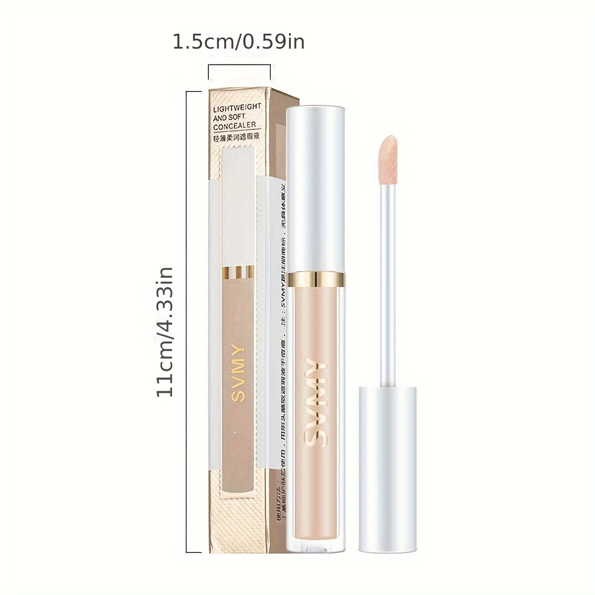 (Comely Concealer Liquid) Eye & Hide Moles ,Sunspots Matte Stick Contouring Liquid - Image 6