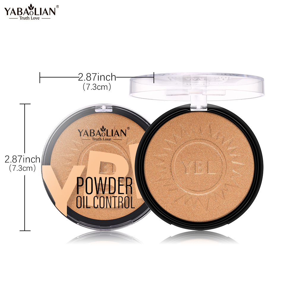 YABAOLIAN/Comely Wheat Pearlescent Powder with Glitter Fantastic Contouring colors Highlighter Finishing Powder - Image 6