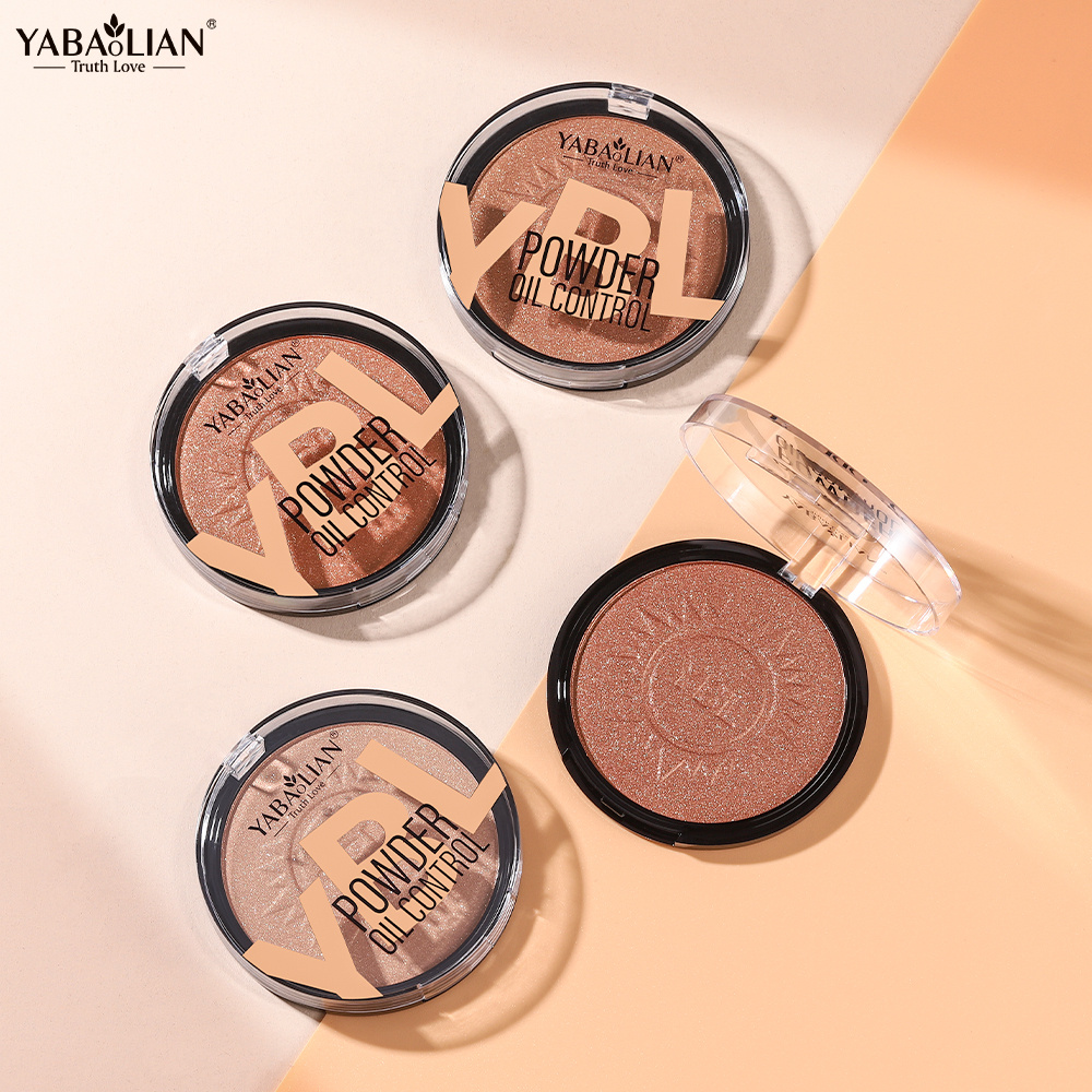 YABAOLIAN/Comely Wheat Pearlescent Powder with Glitter Fantastic Contouring colors Highlighter Finishing Powder - Image 8