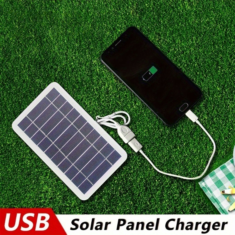 Portable Solar Charger with USB Output – Outdoor Power Bank with Flashlight & Fan for Camping - Image 8
